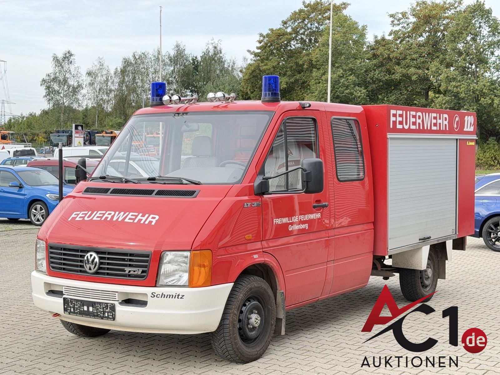 VW LT 35 2.5 TDI So.KFZ Löschfahrzeug TSF Aufbau Schmitz